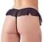 Женские стринги - 2321920 Flounced String, black, S Orion 513223219201021 90522 - мініатюра 4