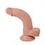 Фаллоимитатор LoveToy Sliding-Skin Dual Layer Dong 20 см телесный - миниатюра 7