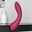Вакуумный стимулятор с вибрацией Satisfyer Curvy Trinity 1 Red игрушка 3 в 1 - миниатюра 2