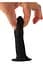 Фалоімітатор Solid Love Premium Silicone Dildo 5 Inch 13 см чорний - мініатюра 4