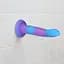 Светящийся в темноте фаллоимитатор Addiction Rave 8″ Glow in the Dark Dildo Blue Purple, 20,3 см - миниатюра 6