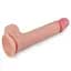 Фалоімітатор Dual layered Platinum Silicone 20.5 см тілесний - мініатюра 2