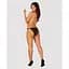 Напівпрозорі трусики з підвіскою Obsessive Ivannes panties Black S/M, чорні - мініатюра 4