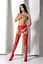 Эротические колготки-бодистокинг Passion S029 red - миниатюра 6