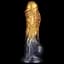 Фаллоимитатор Lovetoy Dual Density 8’’ 21 см (золотой) - миниатюра 1