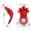 Виброкольцо PRETTY LOVE - VIBRATION PENIS RING, Ruben, 7 vibration functions red PRETTY LOVE BI-210311 99055 - миниатюра 3