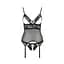 Корсет с открытой грудью Passion DIABOLINA CORSet black L/XL - миниатюра 3