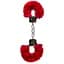 Наручники EasyToys Furry Handcuffs (червоний) - мініатюра 1