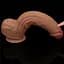 Фаллоимитатор LoveToy Sliding-Skin Dual Layer Dong King Sized 31 см коричневый - миниатюра 10