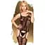 Бодістокінг Penthouse Lingerie Miss Curvy bodystocking XL czarny - мініатюра 1