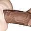 Вібратор Lovetoy Realistic Chubby Dildo 10.5'' 26.6 см коричневий - мініатюра 11