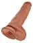 Фалоімітатор King Cock Cock with Balls 29.5 см тілесний - мініатюра 5