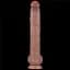 Фаллоимитатор Dual-Layered Silicone Nature Cock 14.5'' 37.5 см коричневый - миниатюра 17