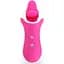 Стимулятор з імітацією оральних ласк FeelzToys Clitella Oral Clitoral Stimulator Pink - мініатюра 4