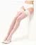 Чулки Gabriella Calze Lycra 15 den з самоутримуються мереживом, білі 3/4 Gabriella 57771 90102 - мініатюра 3