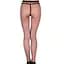 Колготы в микросетку One size Черный K000632 - миниатюра 2
