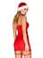 Эротический костюм Obsessive Kissmas S/M красный - миниатюра 2