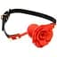 Кляп Master Series Blossom Silicone Rose Gag - Red - миниатюра 1