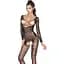 Бодистокинг Passion BS031 комбинезон с открытой грудью S/M/L black - миниатюра 1
