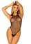Leg Avenue Net snap crotch tank bodysuit OS Black One size - миниатюра 5