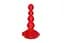 Анальная красная вибро пробка Rose rotating anal beads Boss Series 56-2025 103420 - миниатюра 6