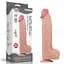 Фалоімітатор LoveToy Sliding-Skin Dual Layer Dong King Sized 36 см тілесний - мініатюра 22