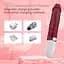 Реалістичний вібратор Satisfyer 23 см силіконовий з 12 режимами для жінок бордовий - мініатюра 4