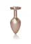 Анальная металлическая пробка Plug-Jewellery Pearl Gold Heart PLUG- Clear M Boss Series 64-00136 100344 - миниатюра 6
