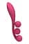 Вібратор Satisfyer Tri Ball 1 20.5 см рожевий - мініатюра 3