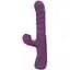 Вібратор-кролик Javida 3 Function Thrusting Thum 23.7 см фіолетовий - мініатюра 1