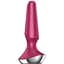 Анальная смарт-вибропробка Satisfyer Plug-ilicious 2 Красная - миниатюра 1