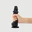 Реалістичний фалоімітатор Strap-On-Me Sliding Skin Realistic Dildo Black - XXL - мініатюра 8