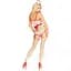 Костюм медсестры Leg Avenue Roleplay TLC Nurse One size White - миниатюра 4