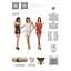 Бодістокінг Passion BS063 red, сукня-сітка халтер S/M/L - мініатюра 5