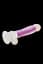 Неоновый фаллоимитатор DreamToys Radiant 19 см синий - миниатюра 6