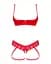 Комплект Obsessive Ingridia 2-pcs crotchless Set XL/2XL - мініатюра 3