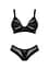 Комплект белья Obsessive Amoria M/L черный - миниатюра 5