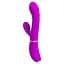 Вібратор-кролик Pretty Love Clitoris Vibrator 20.8 см фіолетовий - мініатюра 2