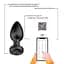 Смарт анальная пробка Equinox USB 9 см с приложением - миниатюра 4