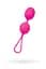 Вагінальні кульки A-Toys Keggel Balls, 9 см, рожевий - мініатюра 2
