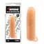 Насадка на пеніс Super Me Real Feel Sleeve With Ball Strap 14 см тілесний - мініатюра 2