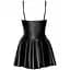 Сукня Noir Handmade F308 Dreamer wetlook corset Mini dress With front zipper - M - мініатюра 6