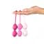 Вагінальні кульки FeelzToys FemmeFit Advanced, 3 шт., рожевий - мініатюра 2