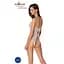 Боди с ажурным декором и открытым шагом Passion Ursula Body white L/XL - миниатюра 2
