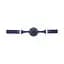 Кляп Taboom Silicone Supreme Ball Gag 4.3 см синій - мініатюра 2