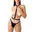 Женская портупея Art of Sex - Keliya Leather harness, натуральная кожа, цвет черный - миниатюра 1