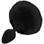 Силиконовая анальная пробка М Art of Sex Silicone Bunny Tails Butt plug Black диаметр 3.5 см - миниатюра 1