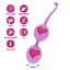 Вагінальні кульки FeelzToys Desi Love Balls, 16 см, фіолетовий - мініатюра 2