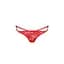 Трусики с завязочками по бокам WARDA THONG red - Passion Exclusive L/XL - миниатюра 5