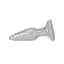 Анальна пробка Pillow Talk Fancy Luxurious Glass Anal Plug 10.1 см (прозорий) - мініатюра 3